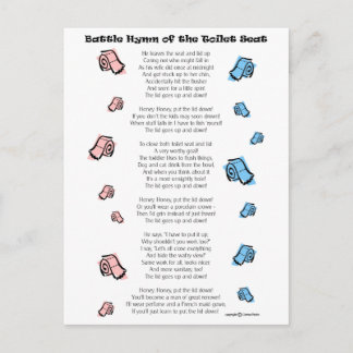 Toilet Seat Briefkaart