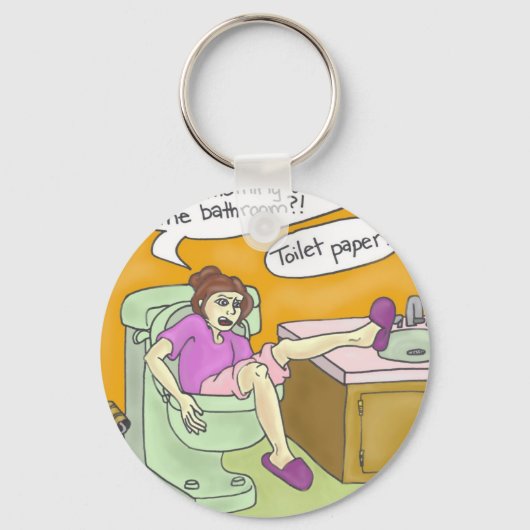 Toilet Seat Mayhen Sleutelhanger (Voorkant)