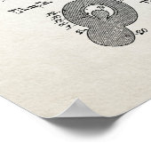 Toilet Seat Patent Poster (Hoek)