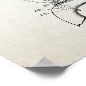 Toilet Seat Patent Poster (Hoek)