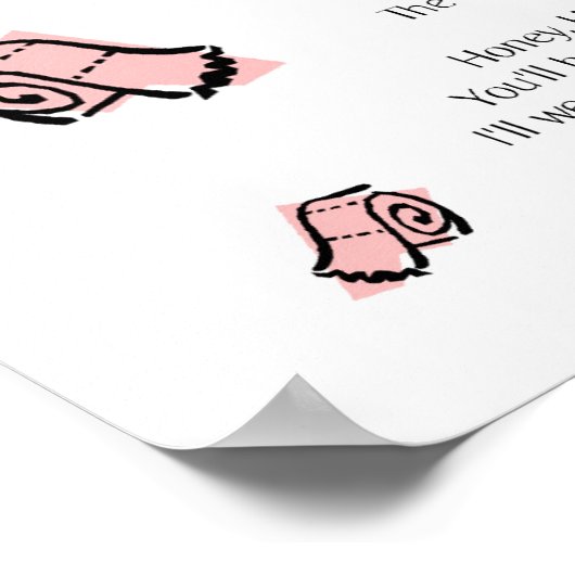 Toilet Seat Poster (Hoek)