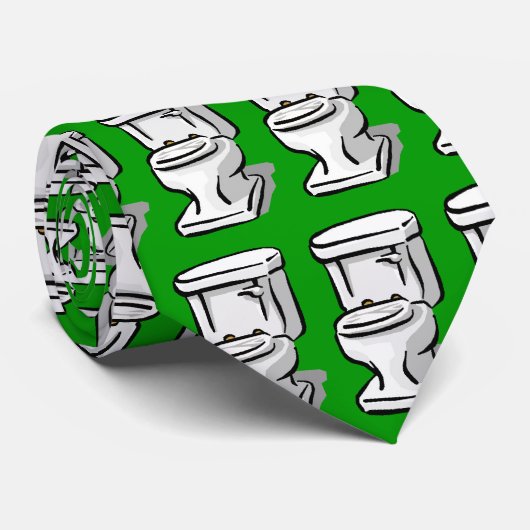 Toilet Stropdas (Opgerold)