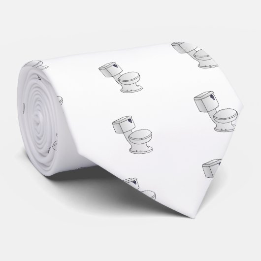 Toilet Stropdas (Opgerold)