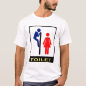 Toilet T-shirt (Voorkant)
