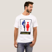 Toilet T-shirt (Voorkant volledig)