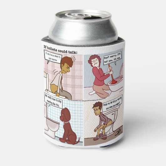 Toilet Talk Blikjeskoeler (Blikje Achterkant)