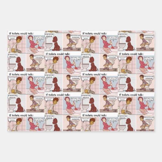 Toilet Talk Inpakpapier Vel (Voorkant 2)