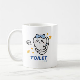 Toilet Time Chikawa Meme T-shirt, toilet tijd chik Koffiemok