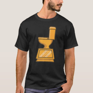 Toilet Trophy Award voor 1 Lozer Gag 1 T-shirt