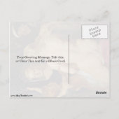 Toilet van Venus door Peter Paul Rubens Briefkaart (Achterkant)