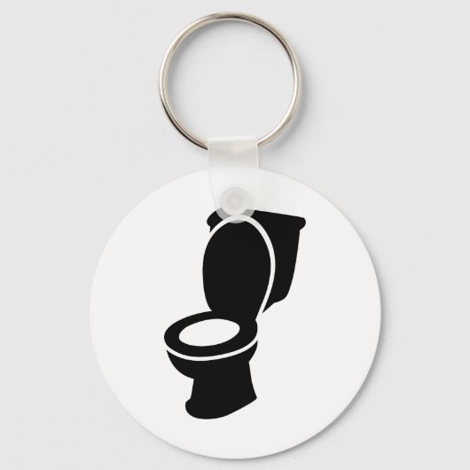Toilet WC Sleutelhanger (Voorkant)