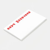 toiletgang post-it® notes (Schuin)