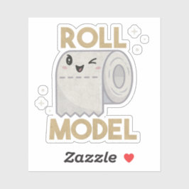 Toiletgrap: Rolmodel Sticker