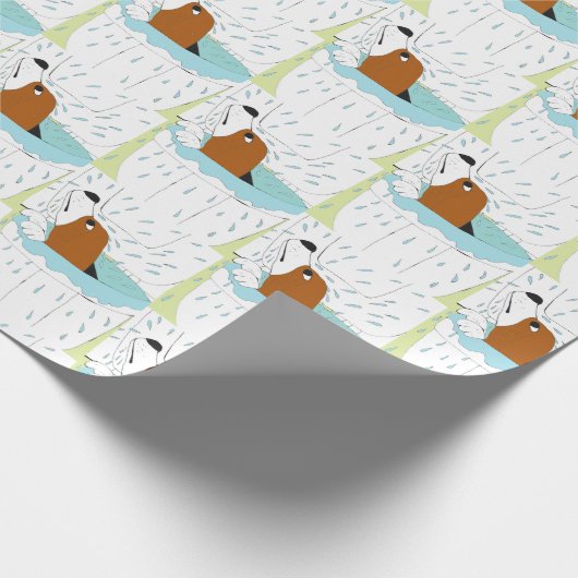 toilethond cadeaupapier (Hoek)