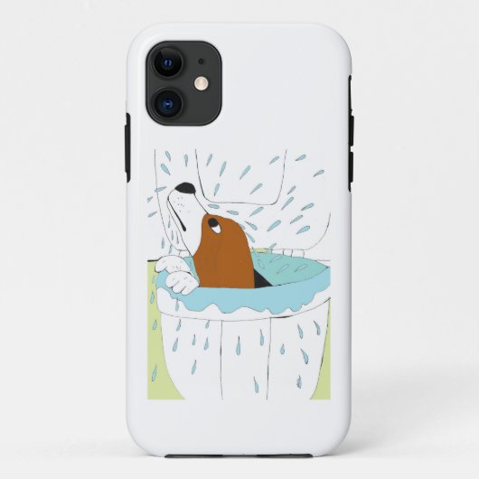toilethond Case-Mate iPhone case (Achterkant)