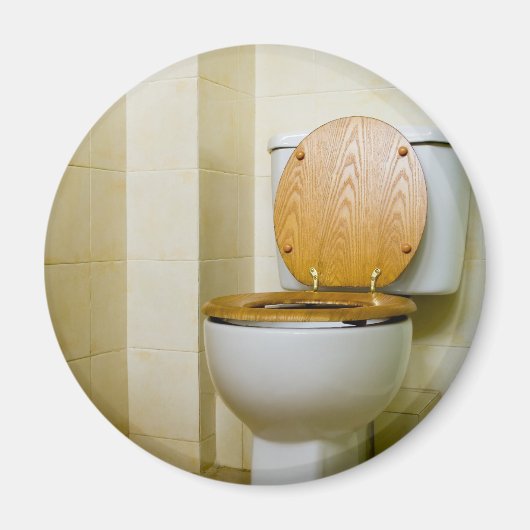 Toiletkom in hotelkamer magneet (Voorkant)