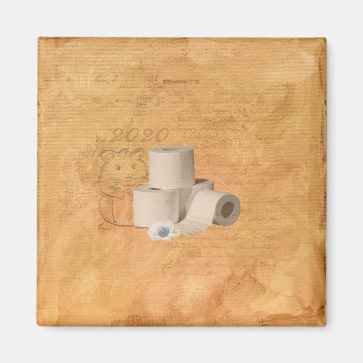 Toiletpaper Hoarder Magneet (Voorkant)