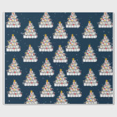 toiletpapier 2020, grappig kerstfeest cadeaupapier (Vlak)