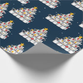 toiletpapier 2020, grappig kerstfeest cadeaupapier (Hoek)