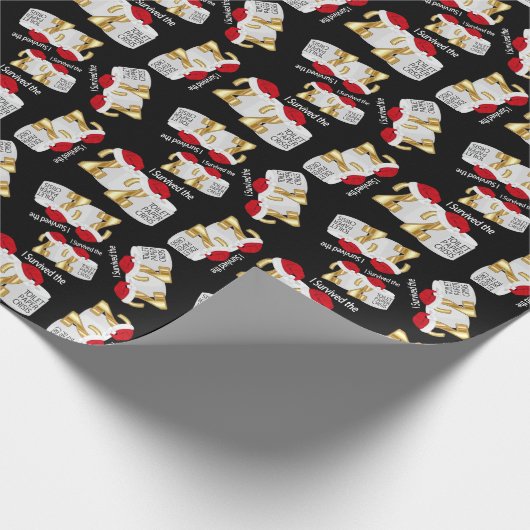 Toiletpapier 2020 - Kerstmis Cadeaupapier (Hoek)