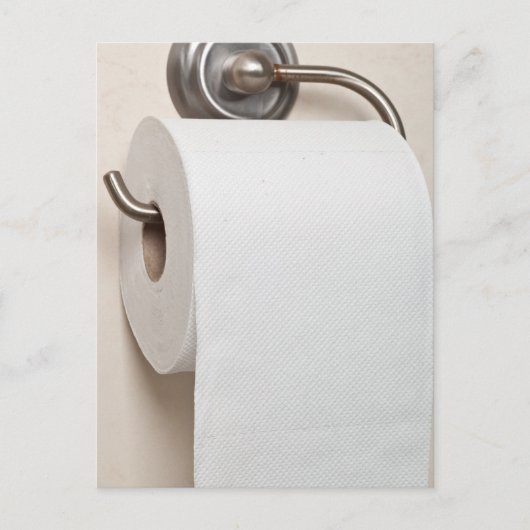 Toiletpapier Briefkaart (Voorkant)