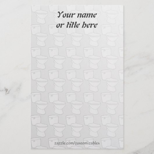 toiletpapier briefpapier (Voorkant)