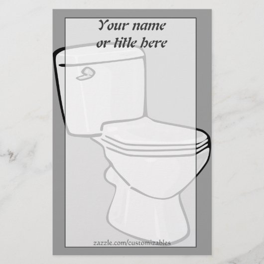 toiletpapier briefpapier (Voorkant)