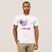 Toiletpapier: De True Hero T-shirt (Voorkant volledig)