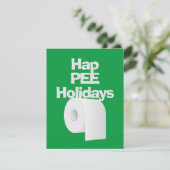 Toiletpapier  kaart (Staand voorkant)