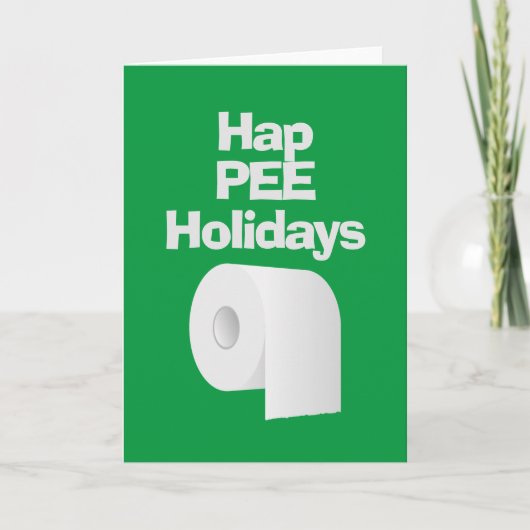 Toiletpapier Kaart (Voorkant)