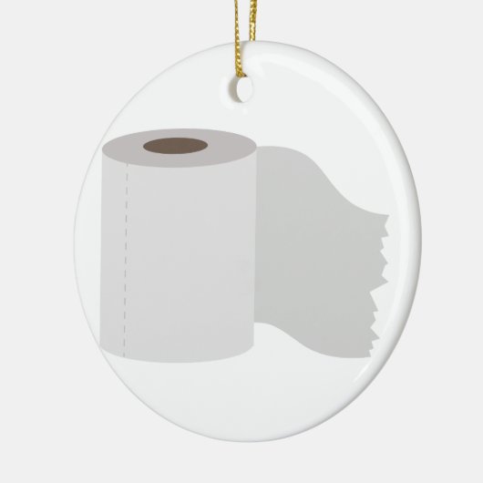 Toiletpapier Keramisch Ornament (Links)