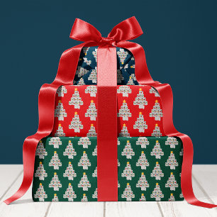 Toiletpapier Kerstboom Grappige Feestdagen Inpakpapier Vel