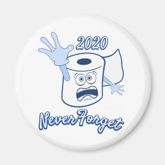Toiletpapier Panic 2020 Magnet
