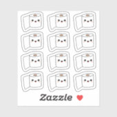 Toiletpapier Roll Potty Training / Badkamer Restoc Sticker (Vel)
