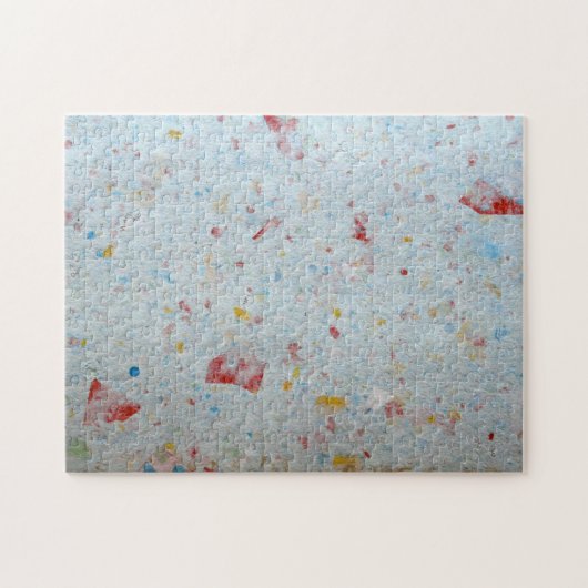 Toiletpapier rolwrapper legpuzzel (Horizontaal)