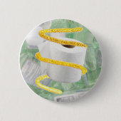 Toiletpapier Ronde Button 5,7 Cm (Voorkant)