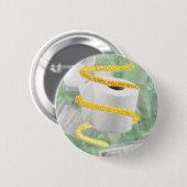 Toiletpapier Ronde Button 5,7 Cm (Voorkant /achterkant)