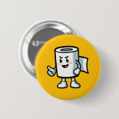 Toiletpapier Ronde Button 5,7 Cm (Voorkant /achterkant)