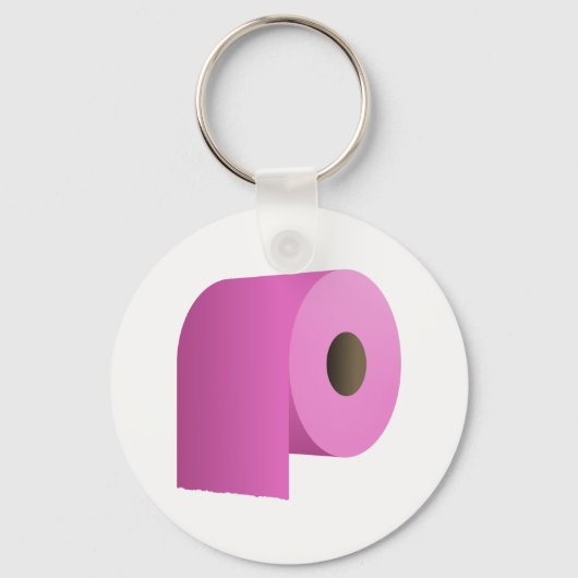Toiletpapier Sleutelhanger (Voorkant)
