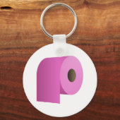 Toiletpapier Sleutelhanger (Voorkant)