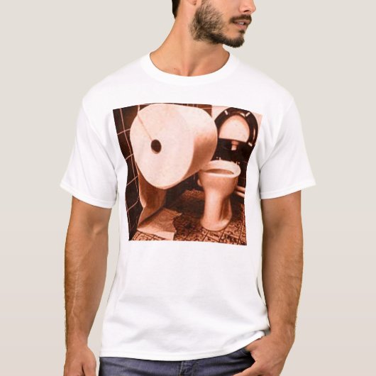Toiletpapier T-shirt (Voorkant)