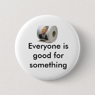 toiletpapier van Obama Ronde Button 5,7 Cm