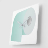 Toiletpapier Vierkante Klok (Hoek)