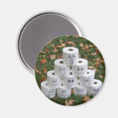 Toiletpapierpiramide Magneet (Voorkant / Achterkant)
