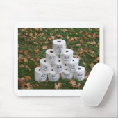 Toiletpapierpiramide Muismat (Met muis)