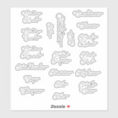 Toiletriestapellabels Sticker (Vel)