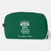 Toiletry Bag - Forest Green (Personalized) Toilettasje (Voorkant)