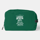 Toiletry Bag - Forest Green (Personalized) Toilettasje (Achterkant)