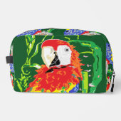Toiletry Bag : Friendly  Parrots Toilettasje (Voorkant)