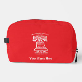 Toiletry Bag - Red (Personalized) Toilettasje